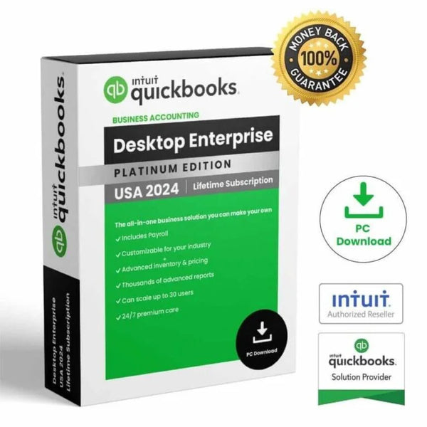 Quickbooks Desktop Enterprise Platinum 2024 With Advanced Inventory