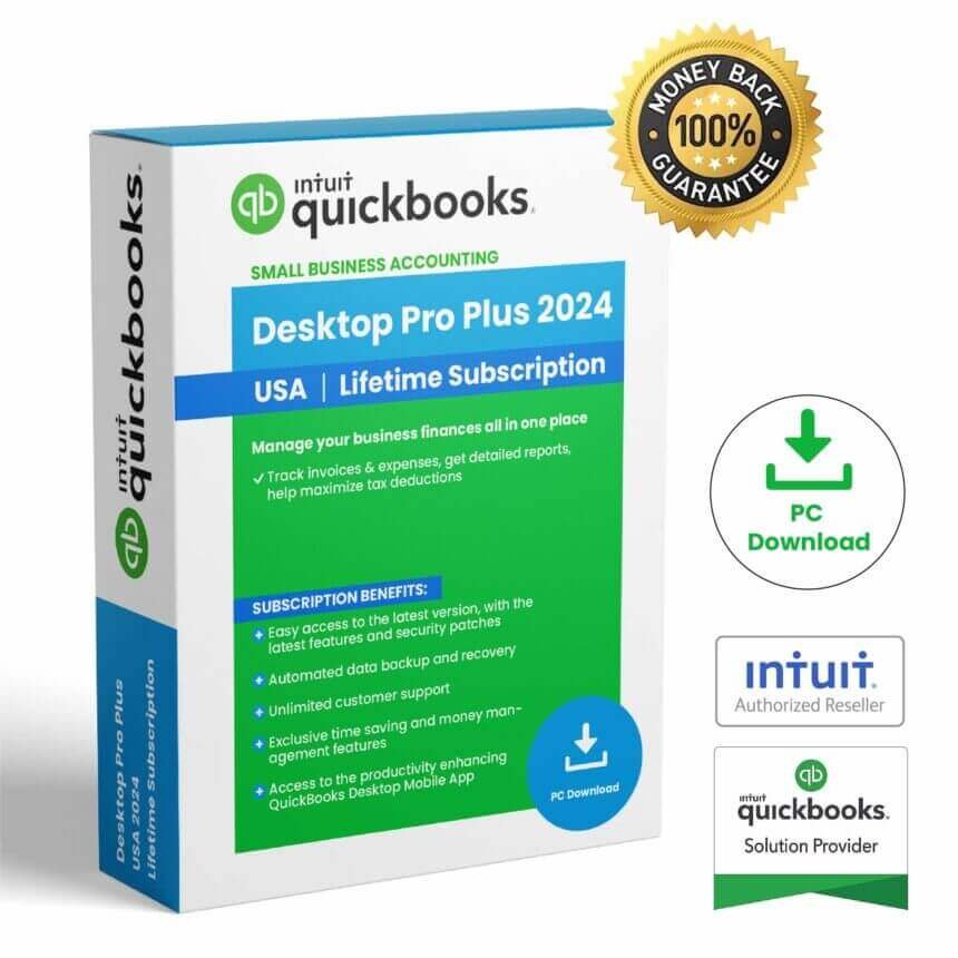 QuickBooks Desktop Pro Plus 2024 | USA Version